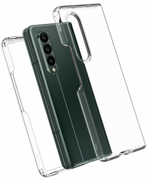 Купить Чехол Spigen Ultra Hybrid (ACS02959) для Samsung Galaxy Z Fold 3 5G (Crystal Clear)