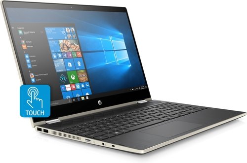 Купить Ноутбук HP x360 15-cr0005ur 4HE70EA Gold