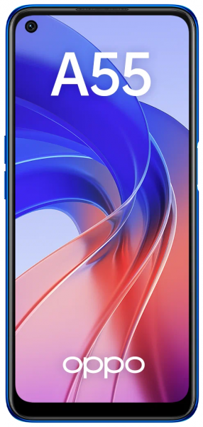 Купить Смартфон OPPO A55 4/64 ГБ RU, синий