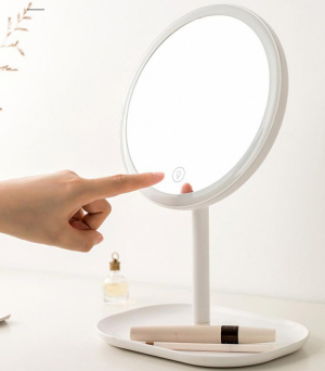 Купить Зеркало косметическое настольное Xiaomi Jordan Judy LED Makeup Mirror (NV529) с подсветкой (White)