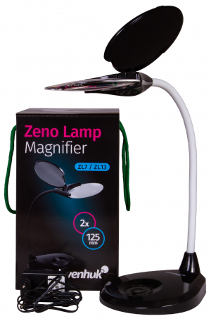 Купить Лупа-лампа Levenhuk Zeno Lamp ZL13, черная