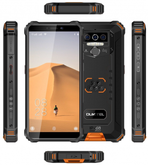 Купить Смартфон OUKITEL WP5 Pro, черный/оранжевый