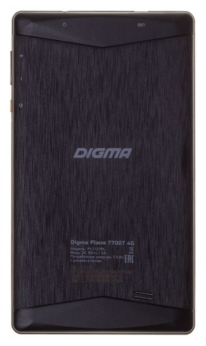 Купить Планшет Digma Plane 7700T 4G Black