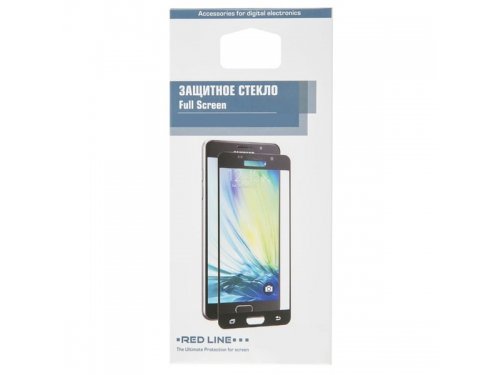 Купить Защитное стекло Red Line для Samsung Galaxy A10 Full screen tempered glass FULL GLUE черный