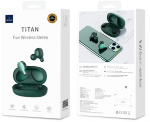 Купить Беспроводные наушники WiWU Earbuds Titan (Black) 1114399