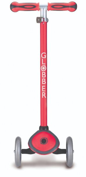Купить Трехколесный самокат Globber PRIMO PLUS LIGHTS COLOR красный 442-102