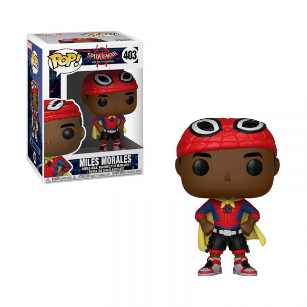 Купить Фигурка Funko POP! Bobble: Marvel: Animated Spider-Man: Miles w/ Cape 33976 (Fun1573)