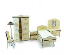 Купить Сборная игрушечная модель Набор мебели спальня Lemmo МЕ-7