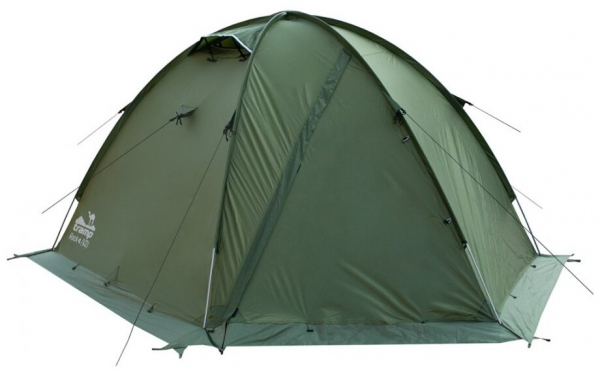 Купить Палатка Tramp Rock 4 (V2) зеленый