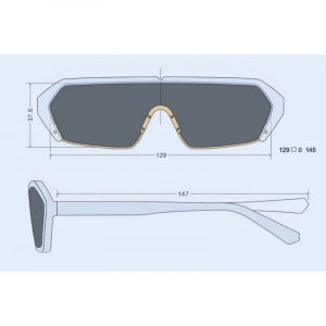 Солнцезащитные очки Qukan T1 Polarized Sunglasses, Grey