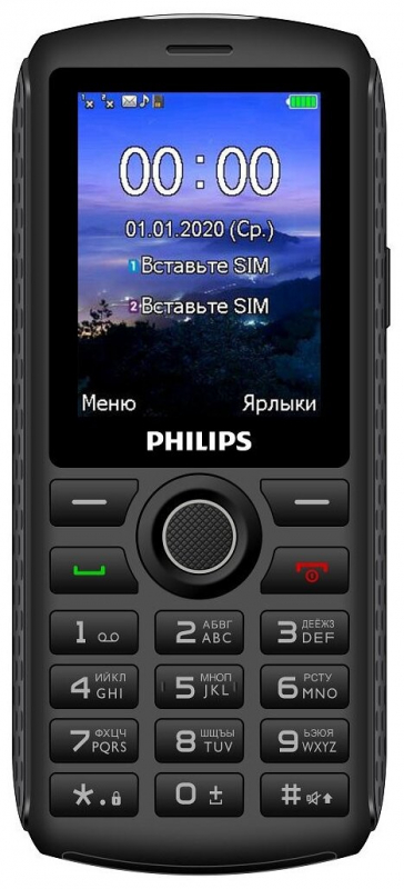 Купить Мобильный телефон Телефон Philips Xenium E218, темно-серый
