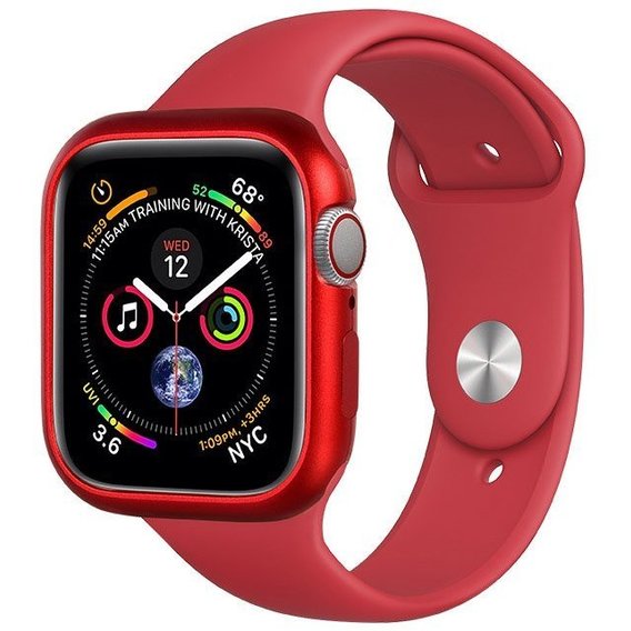 Купить Чехол COTEetCI Apple Watch4 Aluminum Magnet Case 44mm red