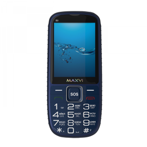 Купить Телефон MAXVI B9 blue