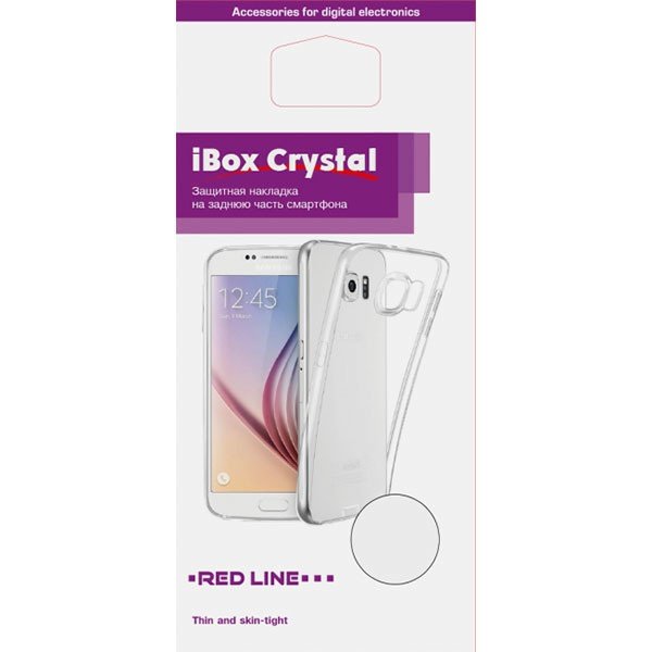 Купить Накладка силикон iBox Crystal для Samsung Galaxy A50 прозрачный