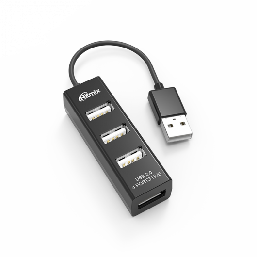 Купить USB-хаб RITMIX CR-2402 black
