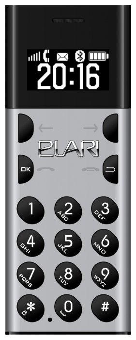 Купить Мобильный телефон Телефон Elari NanoPhone Grey