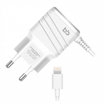 Купить СЗУ BB 015-001, s8pin (lightning) для Apple, 2А, 1.2 м, белый