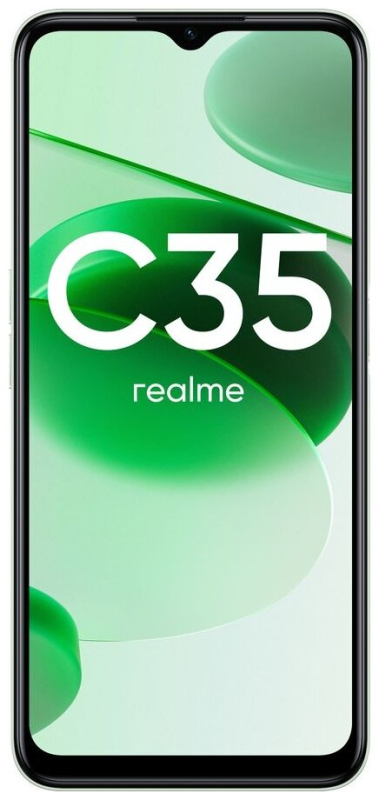 Купить Смартфон realme C35 4/128 ГБ, зеленый