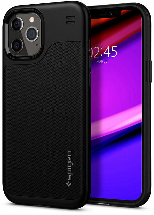 Купить Чехол Spigen Hybrid NX (ACS01519) для iPhone 12/ iPhone 12 Pro (Black)