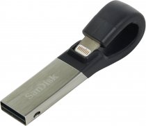 Купить Флеш-диск Флеш накопитель 128GB SanDisk iXpand USB3.0/Lightning SDIX30C-128G-GN6NE