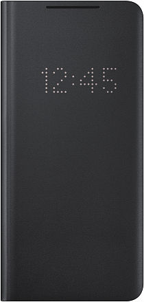 Купить Чехол-книжка Samsung Smart LED View Cover для Galaxy S21 Ultra, черный (EF-NG998PBEGRU)