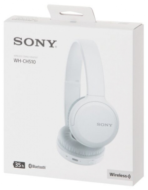 Беспроводные наушники Sony WH-CH510 white