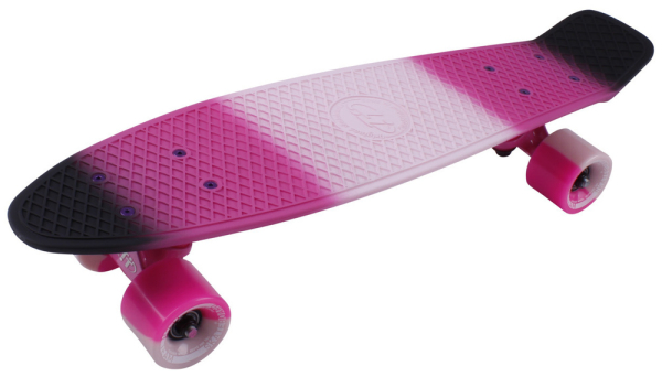Купить Скейтборд Tech Team Multicolor 22" розовый-черный