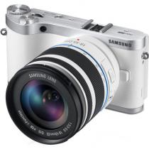 Купить Цифровая фотокамера Samsung NX300 Kit (18-55mm) White