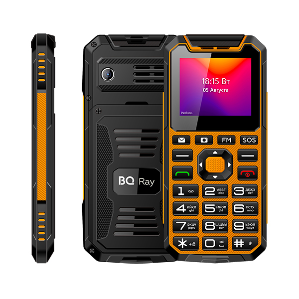 Купить Мобильный телефон BQ 2004 Ray Orange+Black