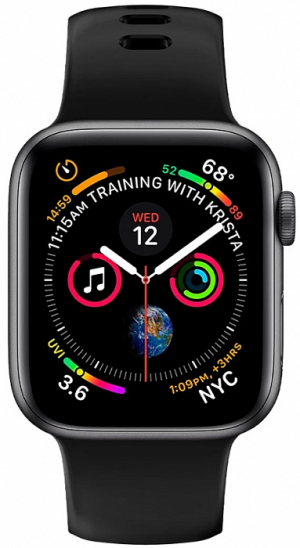 Купить Ремешок Spigen Air Fit black - Apple Watch 44/42mm