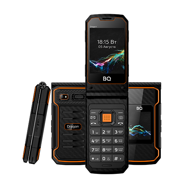 Купить Мобильный телефон BQ 2822 Dragon Black+Orange