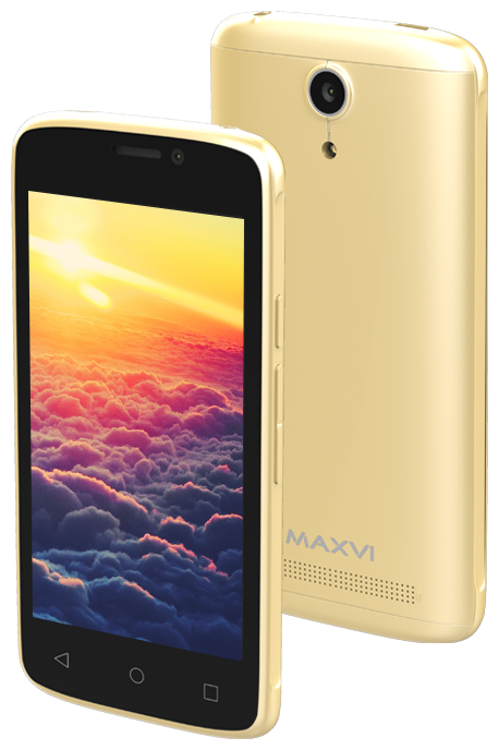 Купить Смартфон Maxvi MS401 (Sunrise) gold