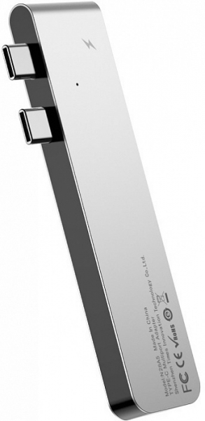 Купить Хаб Baseus Thunderbolt C+ Dual Type-C to USB3.0/HDMI/Type-C Female HUB Converter Deep Space Grey