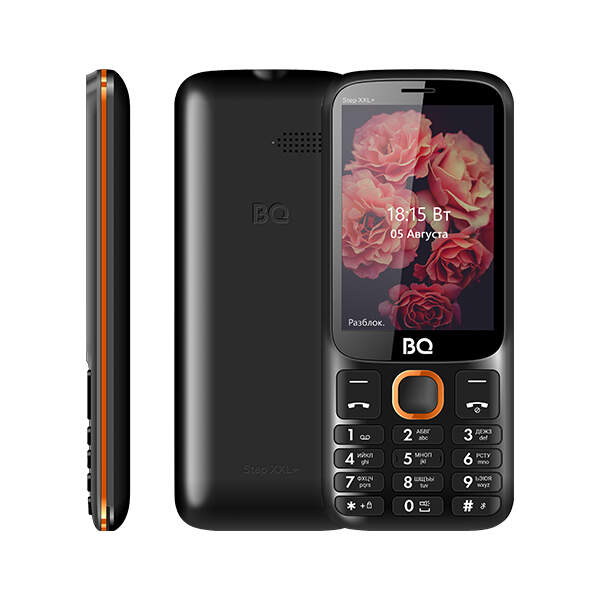 Купить Мобильный телефон BQ 3590 Step XXL+ Black+Orange