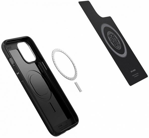 Купить Чехол Spigen MagArmor (ACS01864) для iPhone 12 Pro Max (Black)