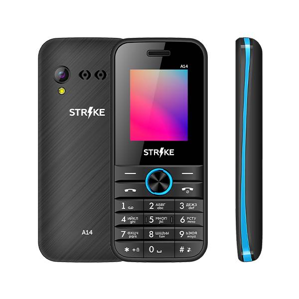 Купить Мобильный телефон Strike A14 Black-Blue