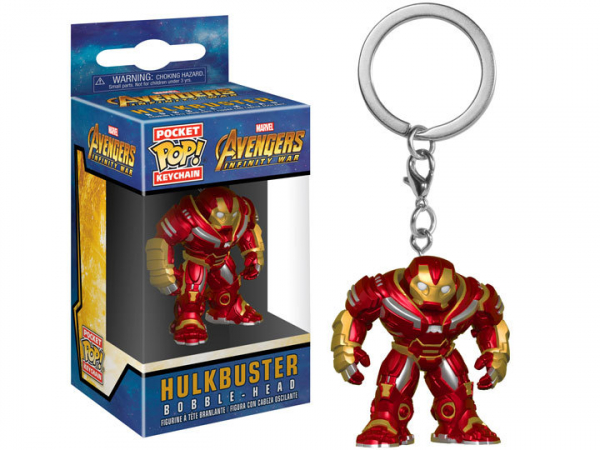 Купить Брелок Funko Pocket POP! Keychain: Marvel: Avengers Infinity War: Hulkbuster 27300-PDQ (Fun783)