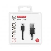 Купить Кабель для передачи данных Prime Line USB- miniUSB, 1.2м, черный 7203