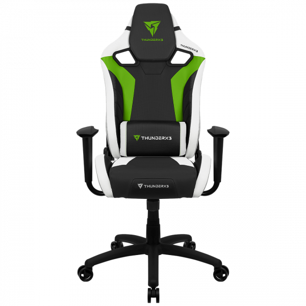 Кресло компьютерное игровое ThunderX3 XC3 Neon Green Red