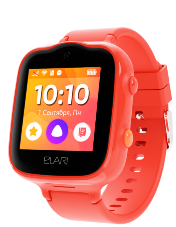 Купить Умныe часы Детские умные часы ELARI KidPhone 4G Bubble Red