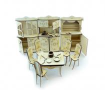 Купить Сборная игрушечная модель Набор мебели кухня Lemmo МЕ-5