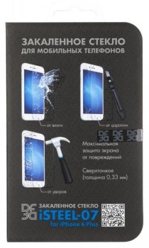 Купить Защитное стекло DF iSteel-07 (для iPhone 6 Plus)