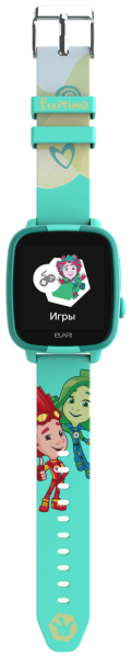 Купить Детские умные часы ELARI FixiTime Fun, зеленый