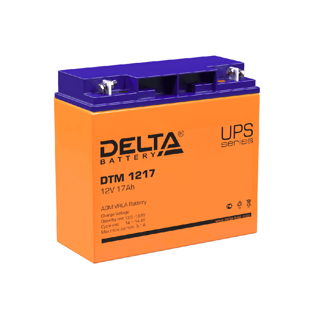 Купить Аккумуляторная батарея DELTA BATTERY DTМ 1217