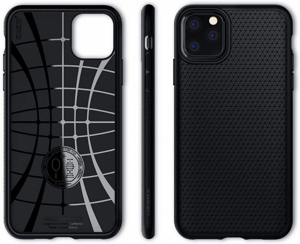 Купить Чехол Spigen Liquid Air (075CS27134) для iPhone 11 Pro Max (Black)