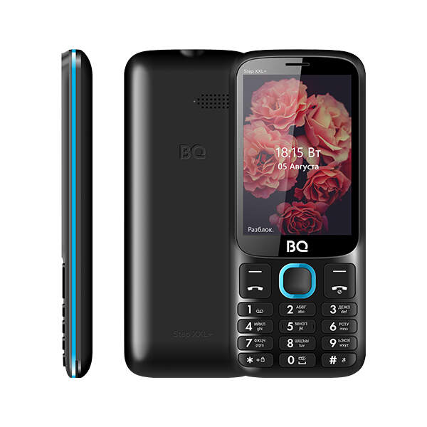 Купить Мобильный телефон BQ 3590 Step XXL+ Black+Blue