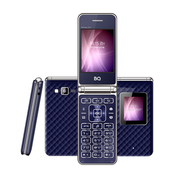 Купить Мобильный телефон Телефон BQ 2841 Fantasy Duo Dark Blue