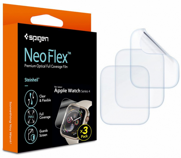 Купить Защитная пленка Spigen Film Neo Flex - Apple Watch 4 40 mm