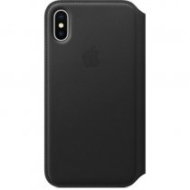 Купить Чехол Apple MQRV2ZM/A iPhone X флип-кейс черный