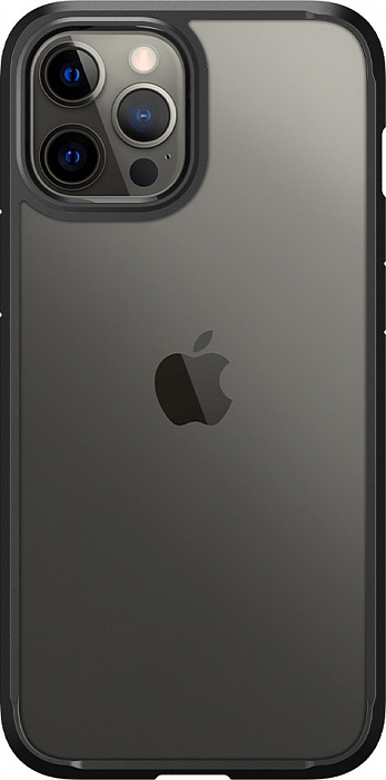 Купить Чехол-накладка Spigen Crystal Hybrid (ACS01477) для iPhone 12 Pro Max (Black) 1167198